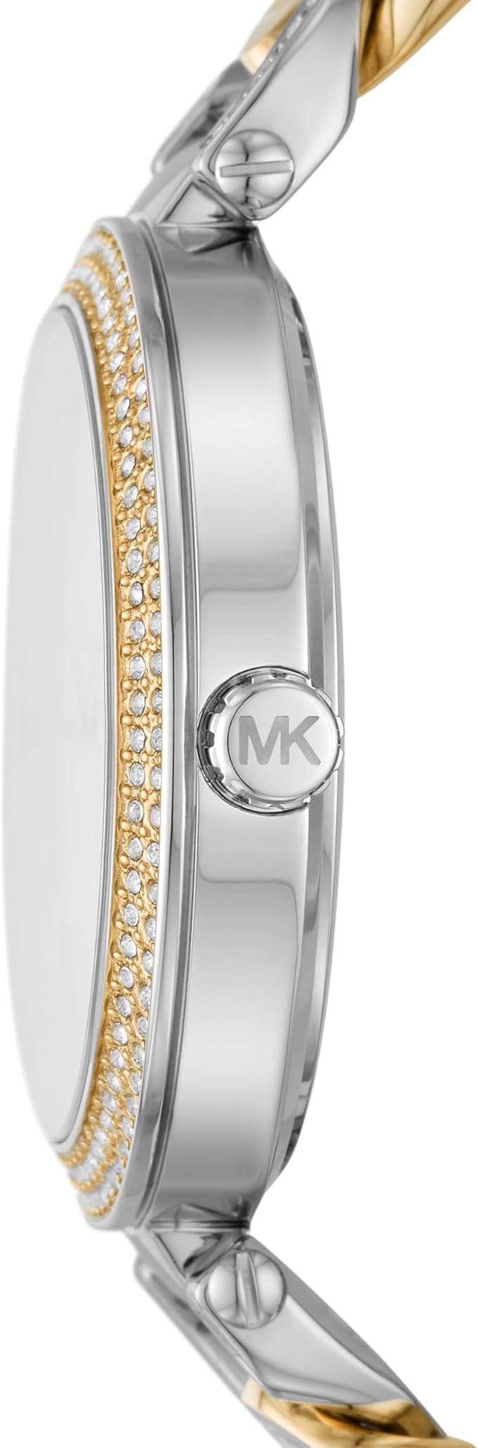 Michael Kors Women Outlet Catelyn Two Tone Analogue Watch MK4633