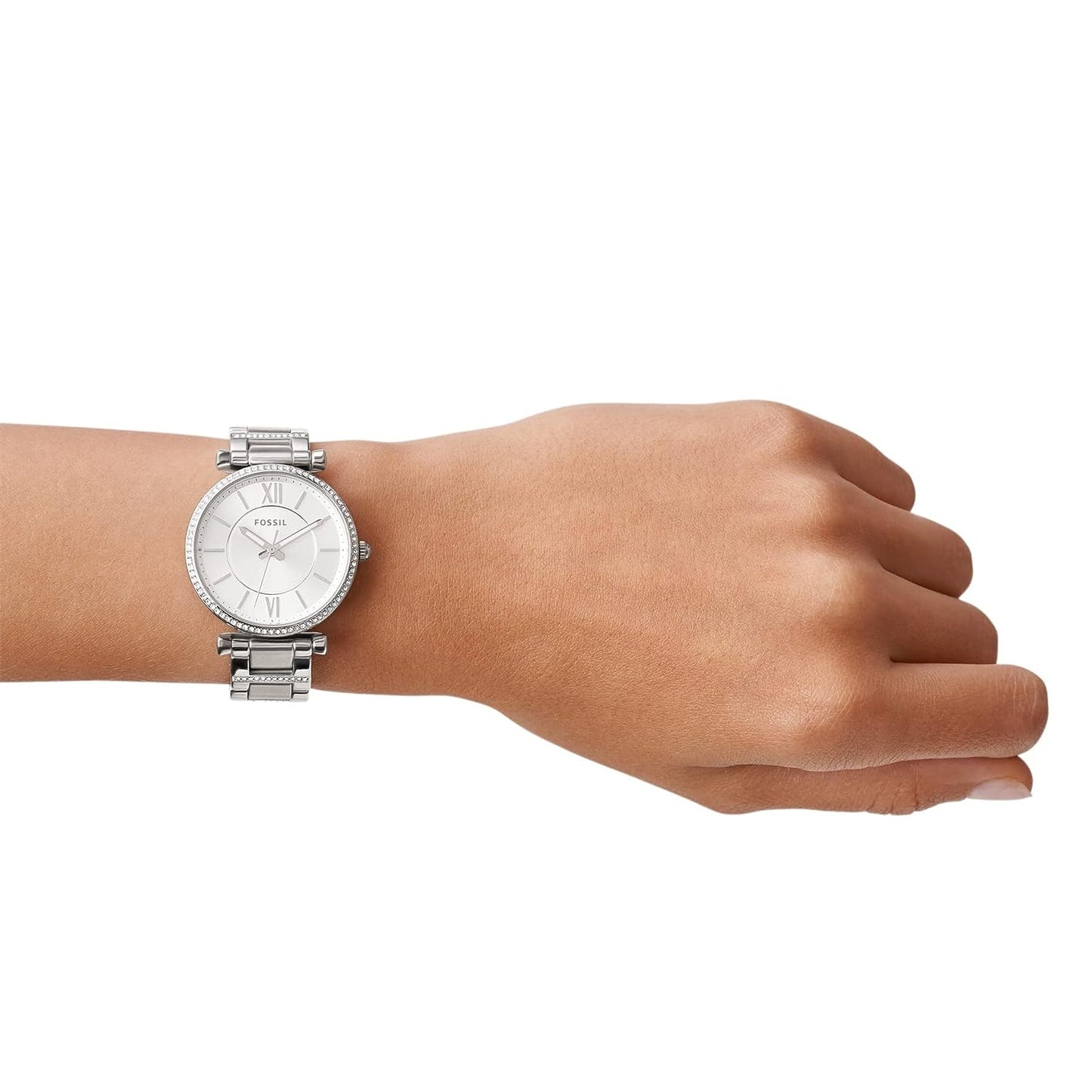 Fossil Analog Silver Dial Women's Watch - ES4341