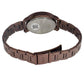 Helix By Timex Brown Round Dial Analog Stainless Steel Women Watch - TW032HL42