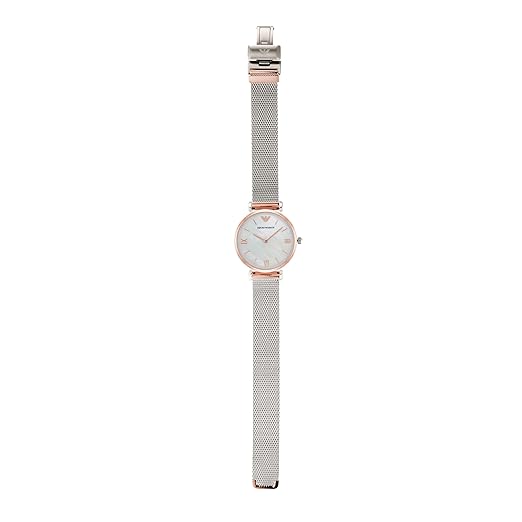 Emporio Armani Stainless Steel Analog Mother of Pearl Dial Women Watch  AR2067