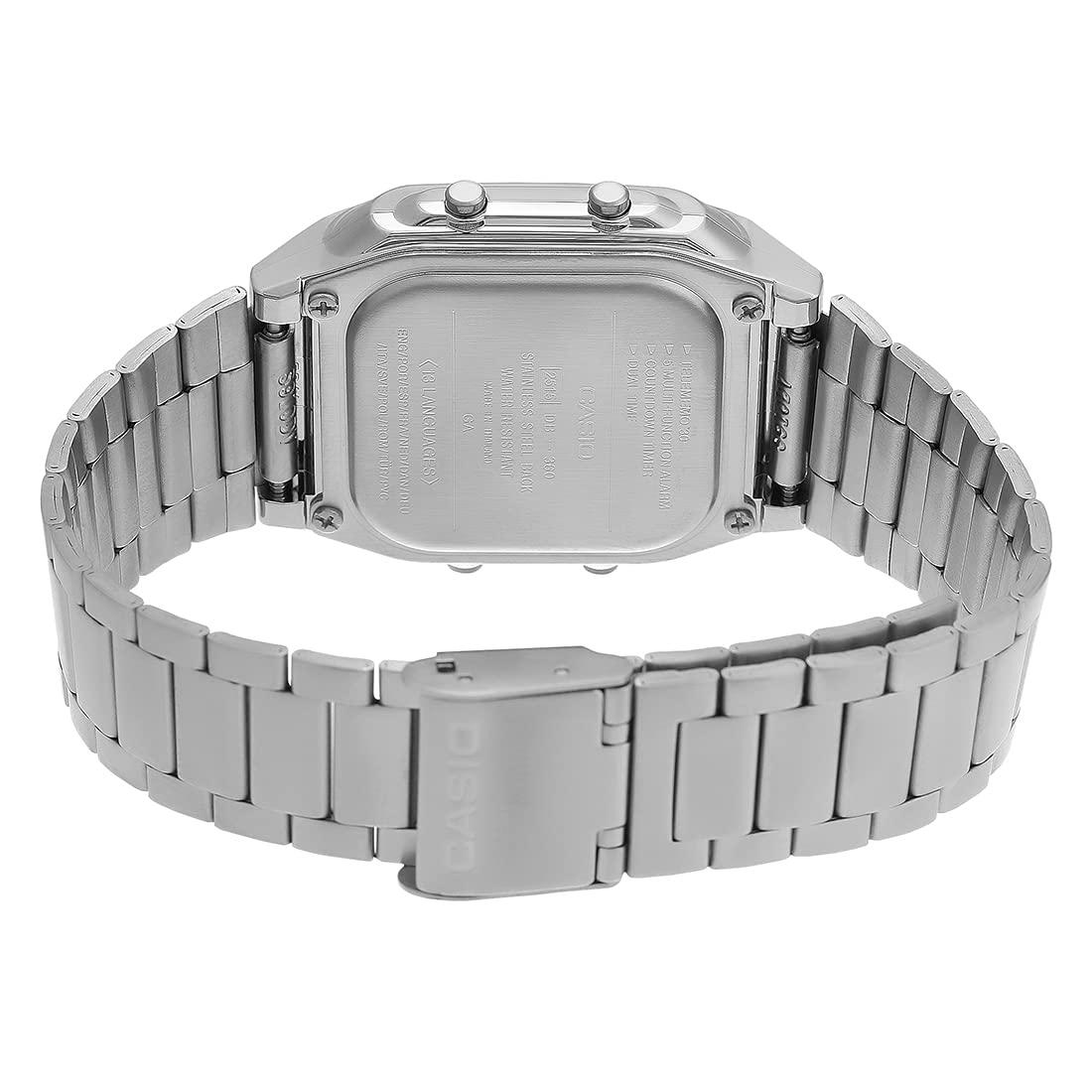 Casio Vintage Series Digital Grey Dial Unisex Watch - DB-360-1DF(DB27)