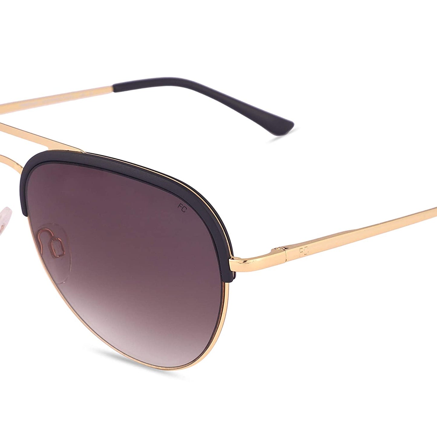 French Connection Gradient Aviator Unisex Sunglasses - FC 7131 C1