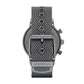 Men's Chronograph Gunmetal Stainless Steel Watch AR1979