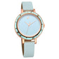 Fastrack Paint Me Quartz Analog Blue Dial Leather Strap Watch for Girls NS6229WL01