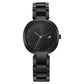 Fastrack Stunners Quartz Analog Black Dial Stainless Steel Strap Watch for Girls ns6247nm02 / 6247nm02