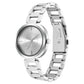 Fastrack Stunners Quartz Analog Silver Dial Metal Strap Watch for Girls ns6247sm01 / 6247sm01