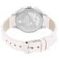 Fastrack Stunners Quartz Analog White Dial Leather Strap Watch for Girls ns6248sl01 / 6248sl01