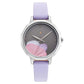 Fastrack Uptown Retreat Quartz Analog Grey Dial Leather Strap Watch for Girls ns6259sl01 / 6259sl01