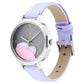 Fastrack Uptown Retreat Quartz Analog Grey Dial Leather Strap Watch for Girls ns6259sl01 / 6259sl01