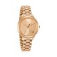 Fastrack Stunners Quartz Analog Rose Gold dial Stainless Steel Strap Watch for Girls 6267wm01