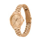 Fastrack Stunners Quartz Analog Rose Gold dial Stainless Steel Strap Watch for Girls 6267wm01