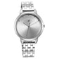 Fastrack Stunners Quartz Analog Silver Dial Metal Strap Watch for Girls ns6282sm01 / 6282sm01