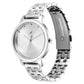 Fastrack Stunners Quartz Analog Silver Dial Metal Strap Watch for Girls ns6282sm01 / 6282sm01