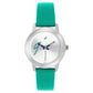 Fastrack Tropical Waters Quartz Analog White Dial Leather Strap Watch for Girls NR68008SM06