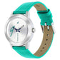 Fastrack Tropical Waters Quartz Analog White Dial Leather Strap Watch for Girls NR68008SM06