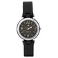 TRENDIES BLACK DIAL SILICONE STRAP WATCH 68015PP01