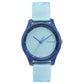 Fastrack Tie & Dye Quartz Analog Blue Dial Silicone Strap Watch for Girls ns68023pp08