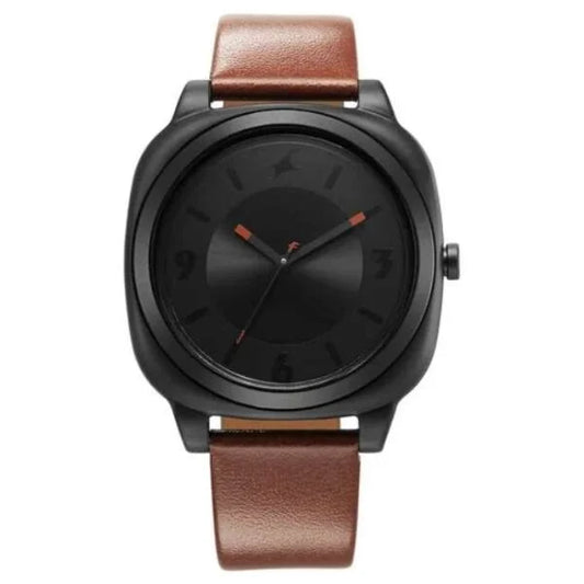 Fastrack Women Hype All Black Black Dial Quartz Watch- 68034PL02