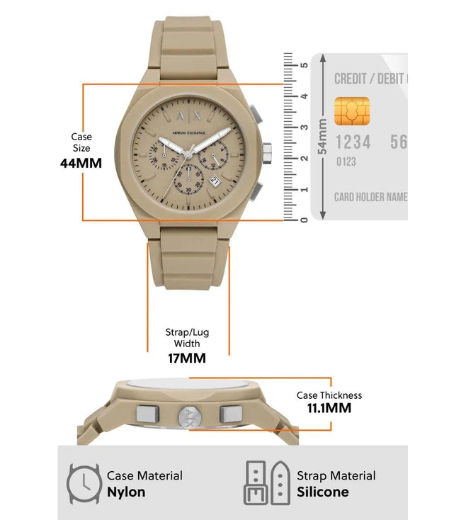 ARMANI EXCHANGE Rafael Chronograph Watch for Men AX4162