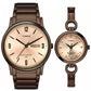 TIMEX ANALOG ROSE GOLD DIAL UNISEX'S WATCH-TW00PR265