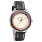 Sonata Quartz Analog White Dial Leather Strap Watch for Men nn7138kl01 / 7138kl01