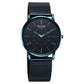 Sonata Sleek Quartz Analog Blue Dial Blue Stainless Steel Strap Watch For Men 7152qm02