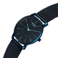 Sonata Sleek Quartz Analog Blue Dial Blue Stainless Steel Strap Watch For Men 7152qm02