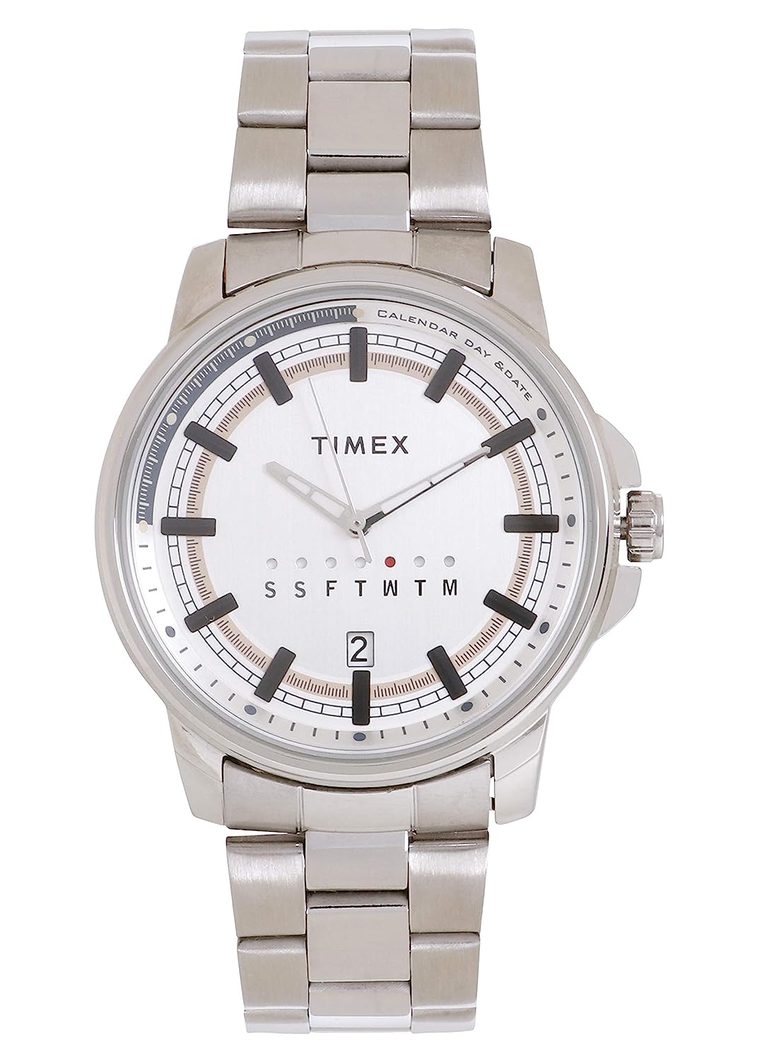 TIMEX Analog Silver Dial Men's Watch-TWEG17201