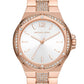 Michael Kors Lennox Analog White Dial Women's Watch-MK7362