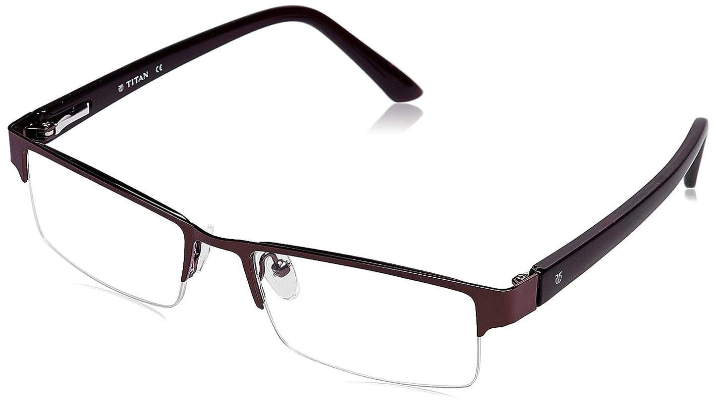 Titan Men-Women Rectangular Eyeglass Frame TW1130MHM2