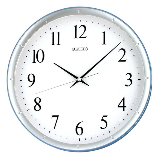 Seiko Wall Clock 31.1 cm x 31.1 cm x 4.4 cm, White, QXA378LN