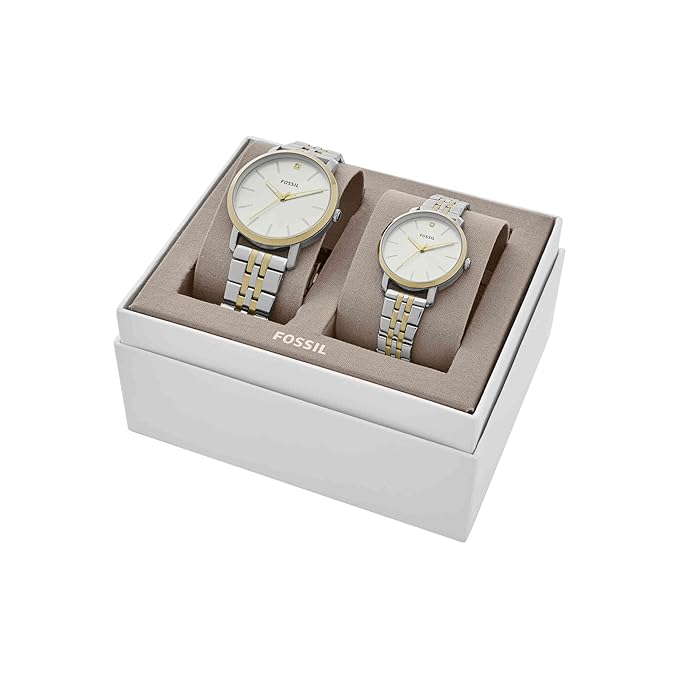 Fossil Lux Luther Watch Set for Couples BQ2467SET