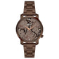 Helix By Timex Brown Round Dial Analog Stainless Steel Women Watch - TW032HL42