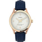 TIMEX Women Leather White Analog Dial Watch- Tw2U97600Uj