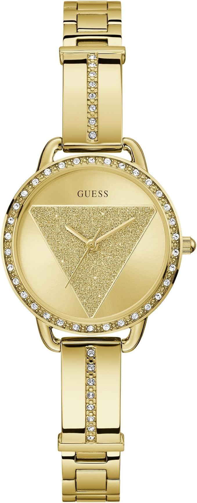 GUESS TRI BELLINI Ladies Gold Tone Analog Watch GW0914L2