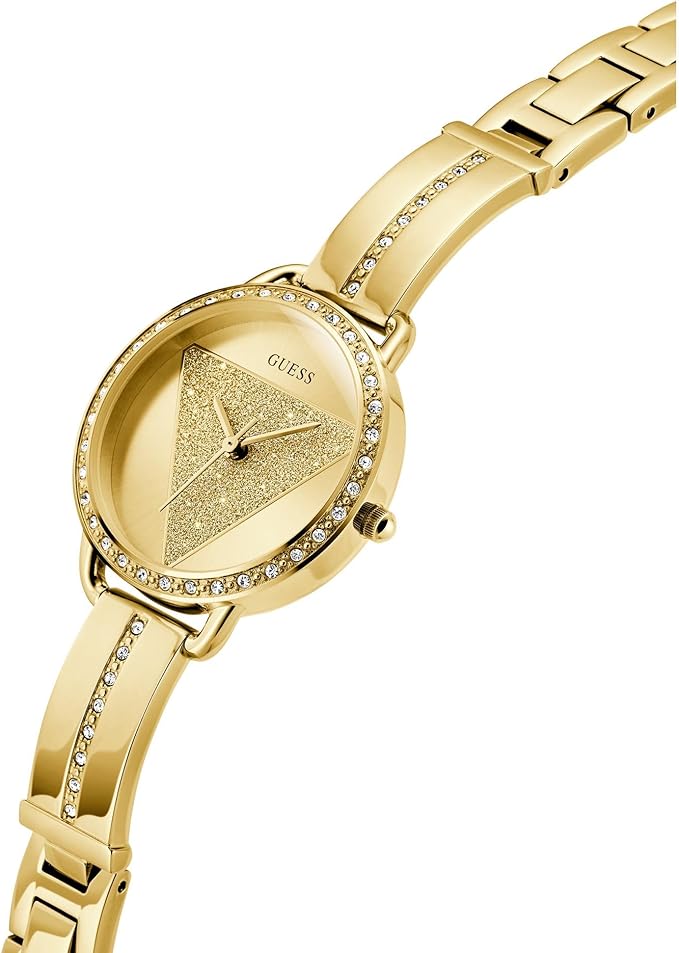 GUESS TRI BELLINI Ladies Gold Tone Analog Watch GW0914L2