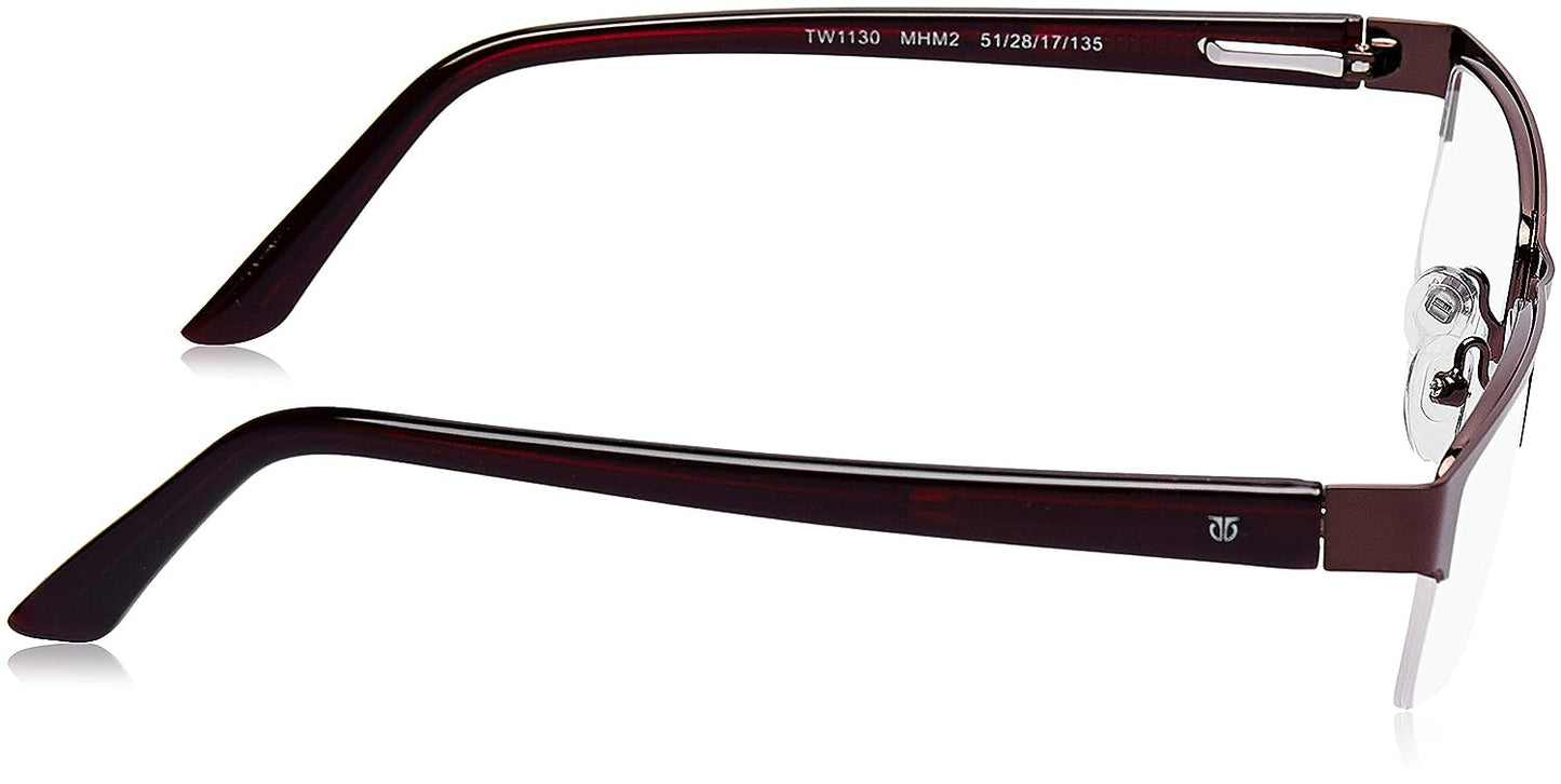 Titan Men-Women Rectangular Eyeglass Frame TW1130MHM2