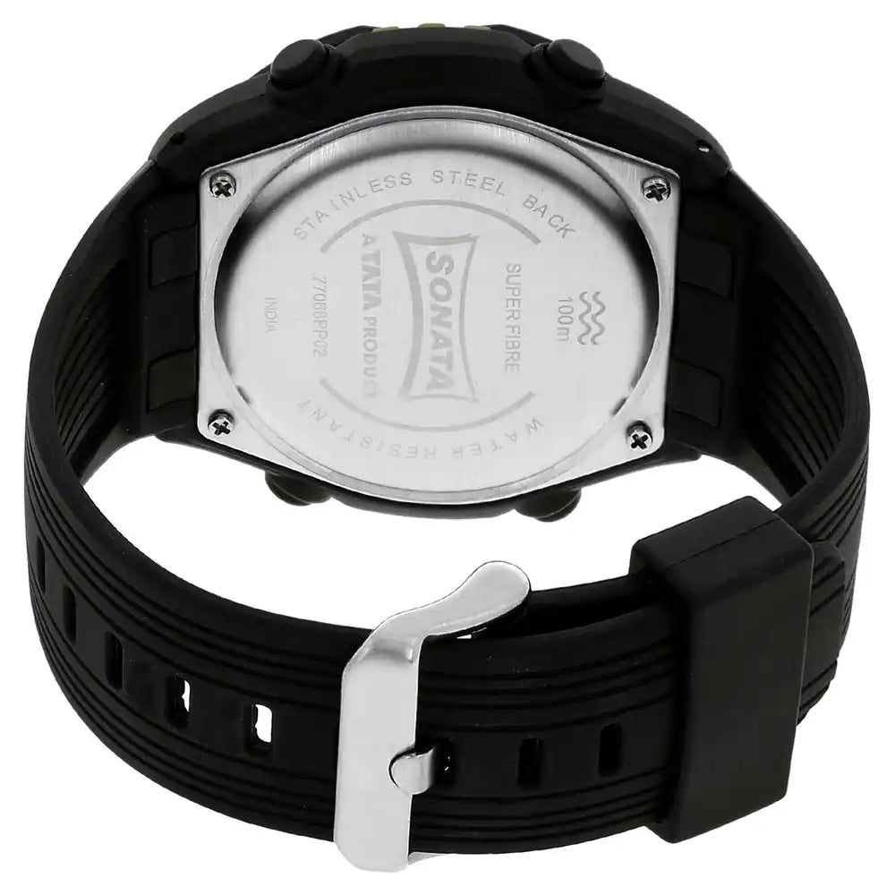 Sonata super fibre watch on sale strap