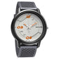 Sonata Quartz Analog PU Strap Watch for Men ns77085pp09w / 77085pp09