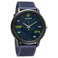 Sonata Quartz Analog PU Strap Watch for Men NS77085PP14W