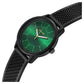 Sonata Volt Quartz Analog Green Dial Polyurethane Strap Watch for Men 77085PP22W