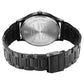 Sonata Aspire Quartz Analog Black Dial Stainless Steel Strap Watch for Men 77105NM09W