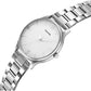 Sonata Aspire Quartz Analog White Dial Stainless Steel Strap Watch for Men NS77105SM12w