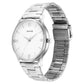 Sonata Aspire Quartz Analog White Dial Stainless Steel Strap Watch for Men NS77105SM12w