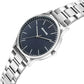 Sonata Aspire Quartz Analog Blue Dial Stainless Steel Strap Watch For Men 77105SM19W