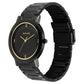 Sonata Utsav Quartz Analog Black Dial Stainless Steel Strap Watch for Men 77108nm02