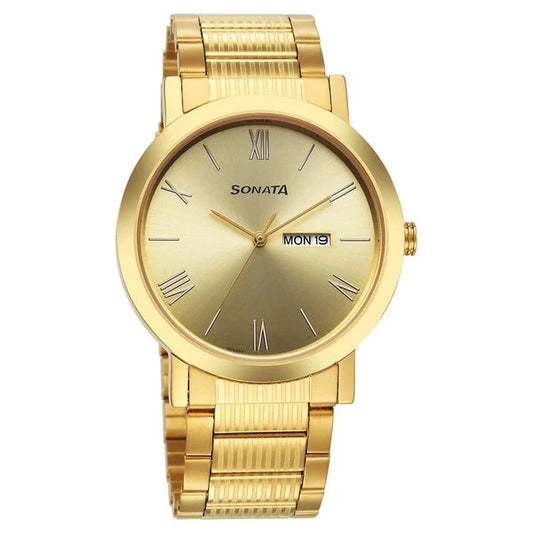 Sonata Utsav Quartz Analog 77108YM11