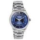 Sonata Quartz Analog Blue Dial Silver Stainless Steel Strap Watch For Men 77149sm01