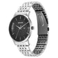 Sonata Wedding Quartz Analog Black Dial Stainless Steel Strap Watch For Men 77153sm01