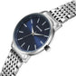 Sonata Wedding Quartz Analog Blue Dial Stainless Steel Strap Watch For Men 77156sm01